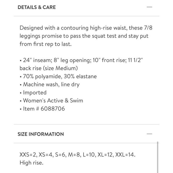 Sweaty Betty | Goddess 7/8 Workout Leggings - Picture 11 of 11